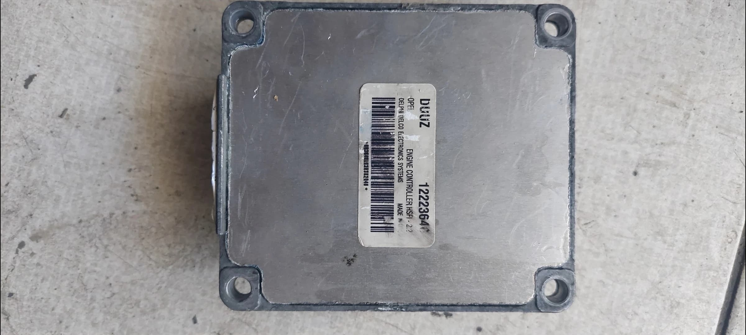 Opel Vectra C 1.6 Z16XE Delphi Delco Multec HSFI-2.2 Motor Beyni ECU - 12223640