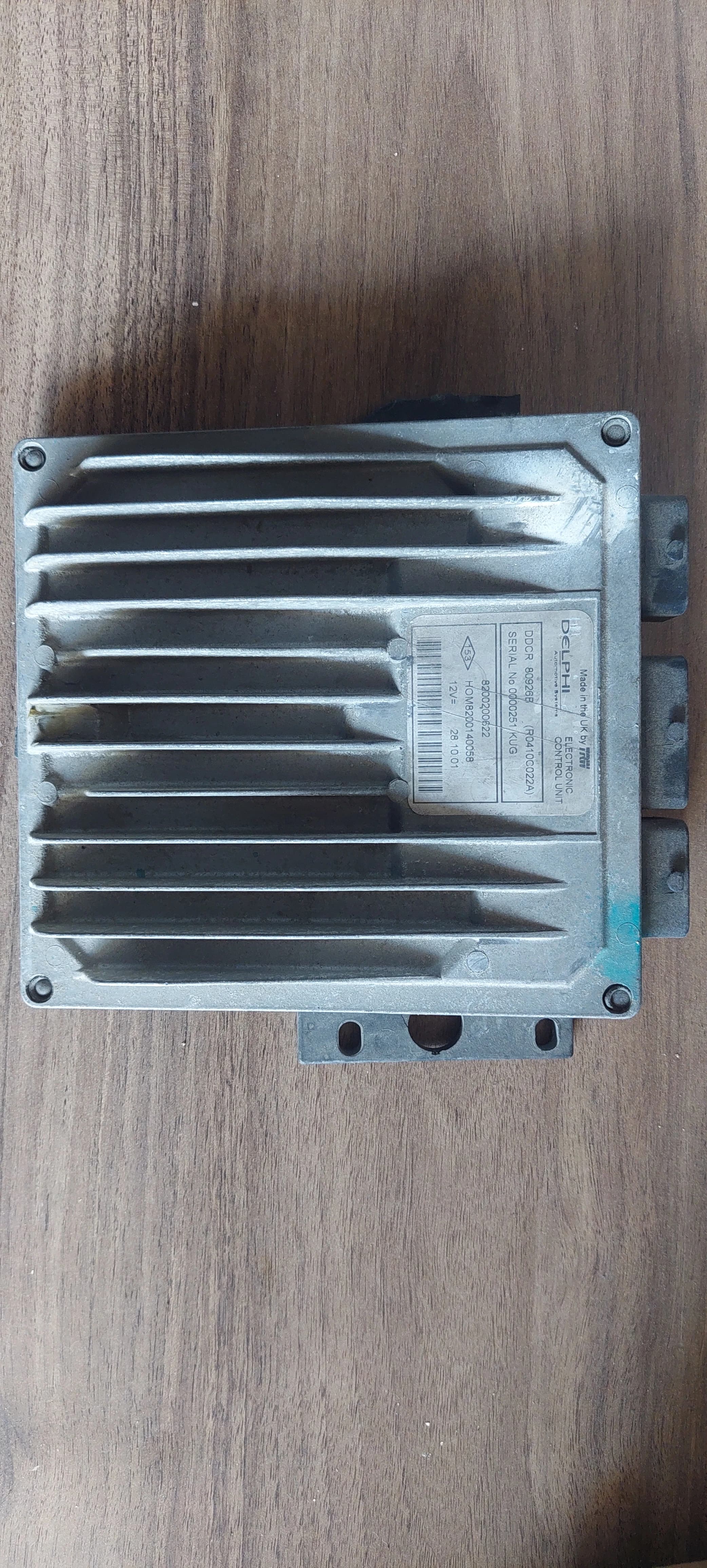 Renault Clio 2 Kangoo 1 1.5 dCi Motor Beyni ECU Enjeksiyon Kontrol Ünitesi 8200200622