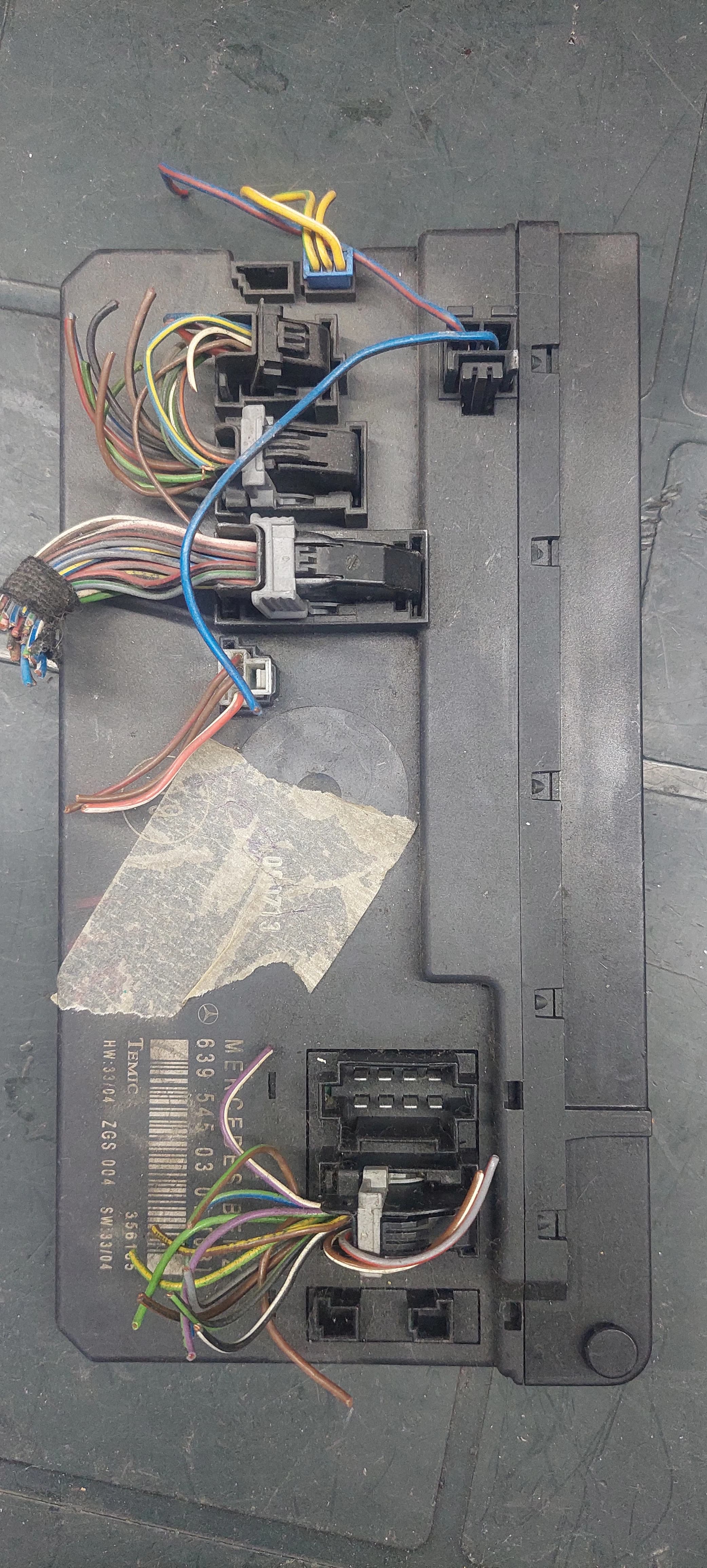 Mercedes Vito Viano W639 Sigorta Kutusu BCM Gövde Kontrol Modülü A6395450308
