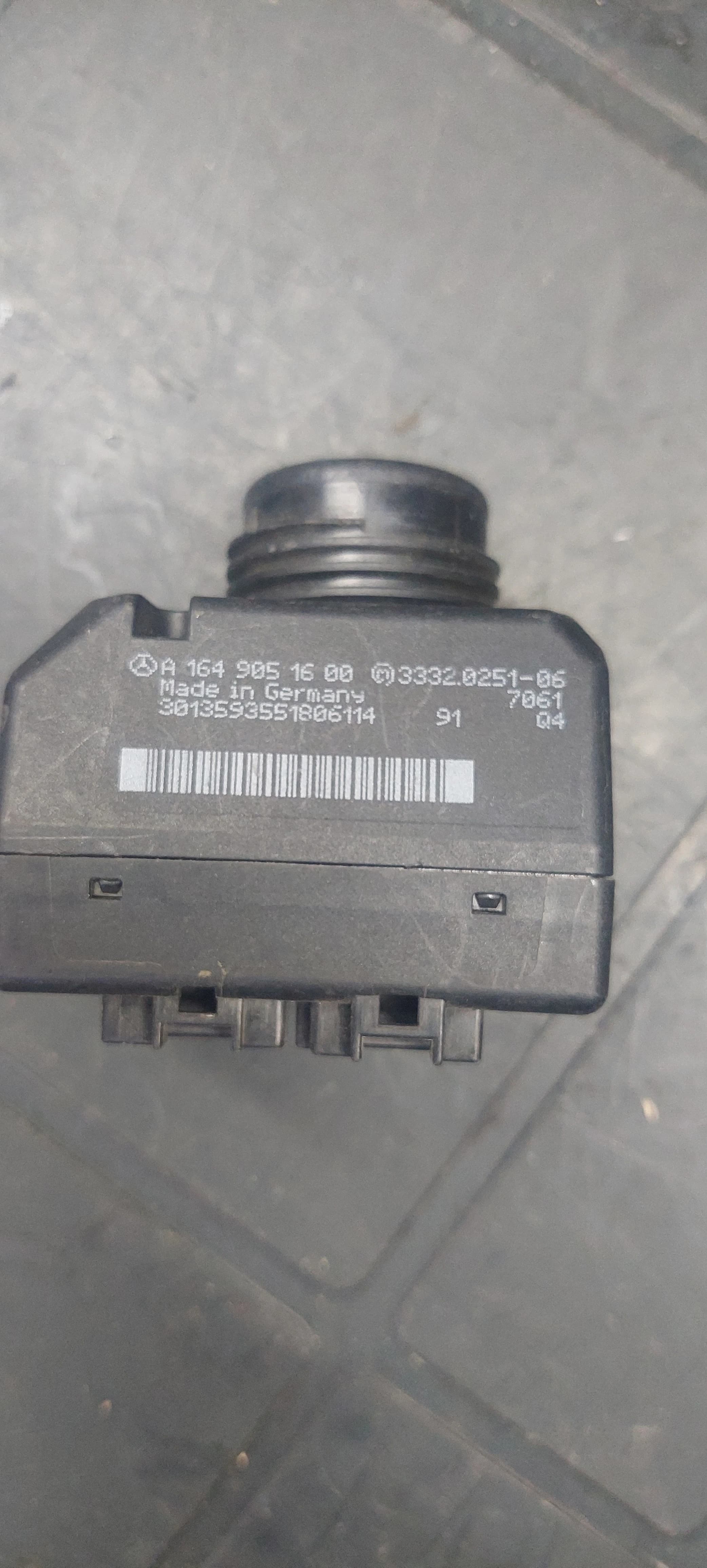 Mercedes W164 GL ML Elektronik Kontak Anahtar Beyni EIS EZS A1649051600