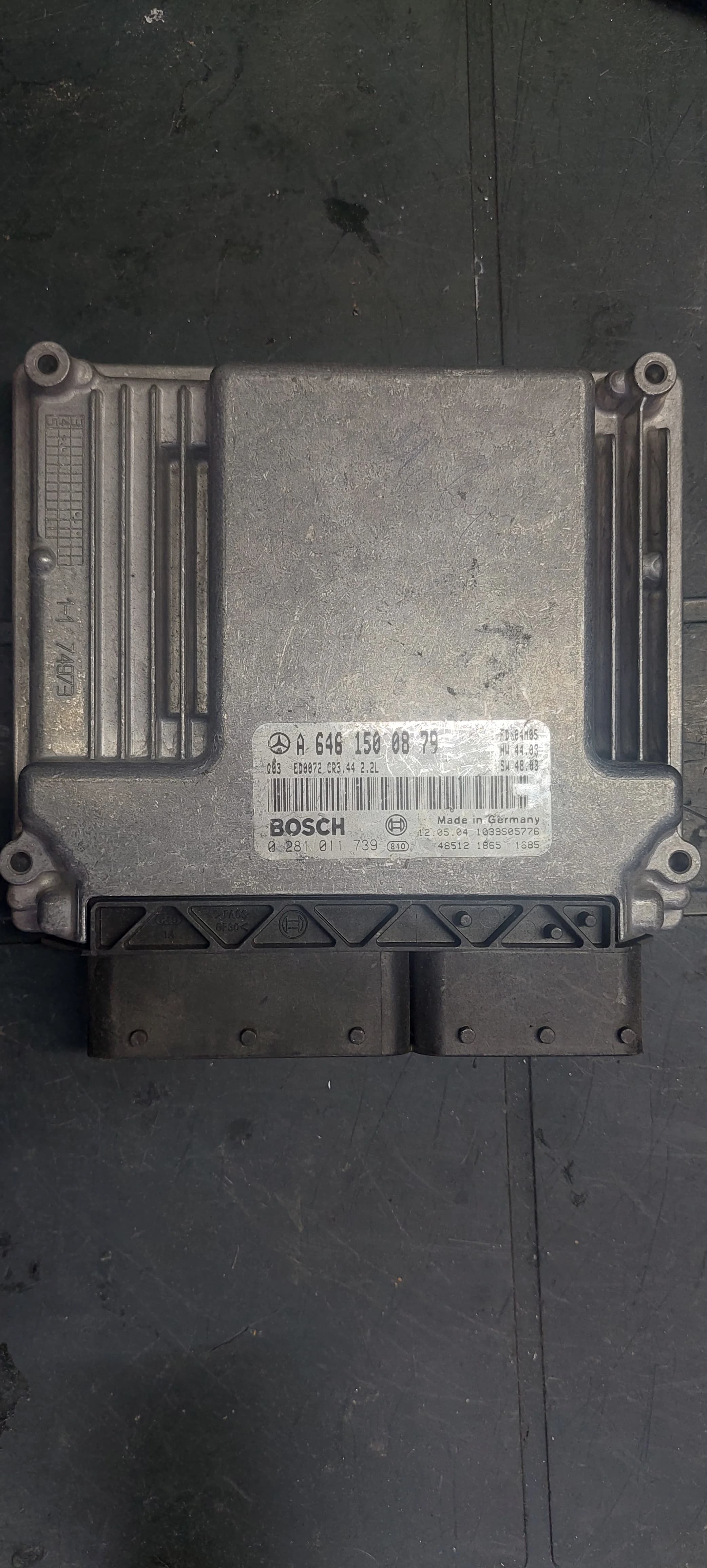 Mercedes W203 W211 2.2 CDI Motor Beyni ECU A6461500879
