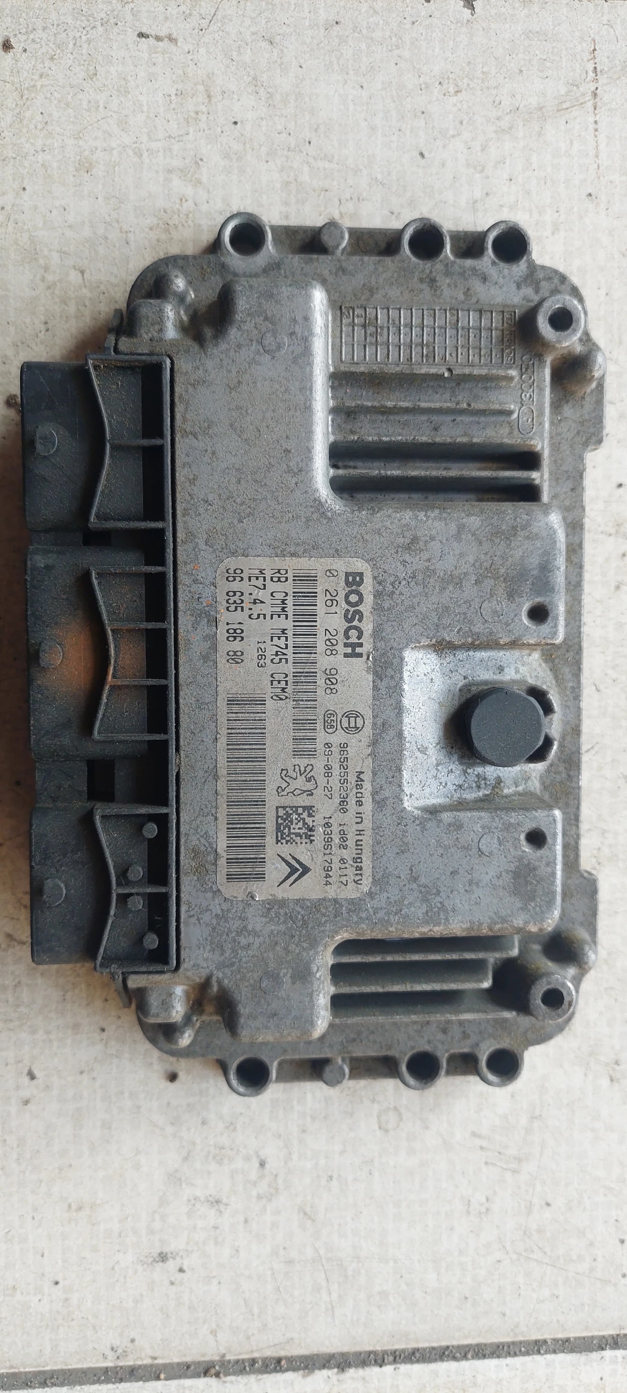 Peugeot Citroen Bosch ME7.4.5 Motor Beyni ECU 9652552380