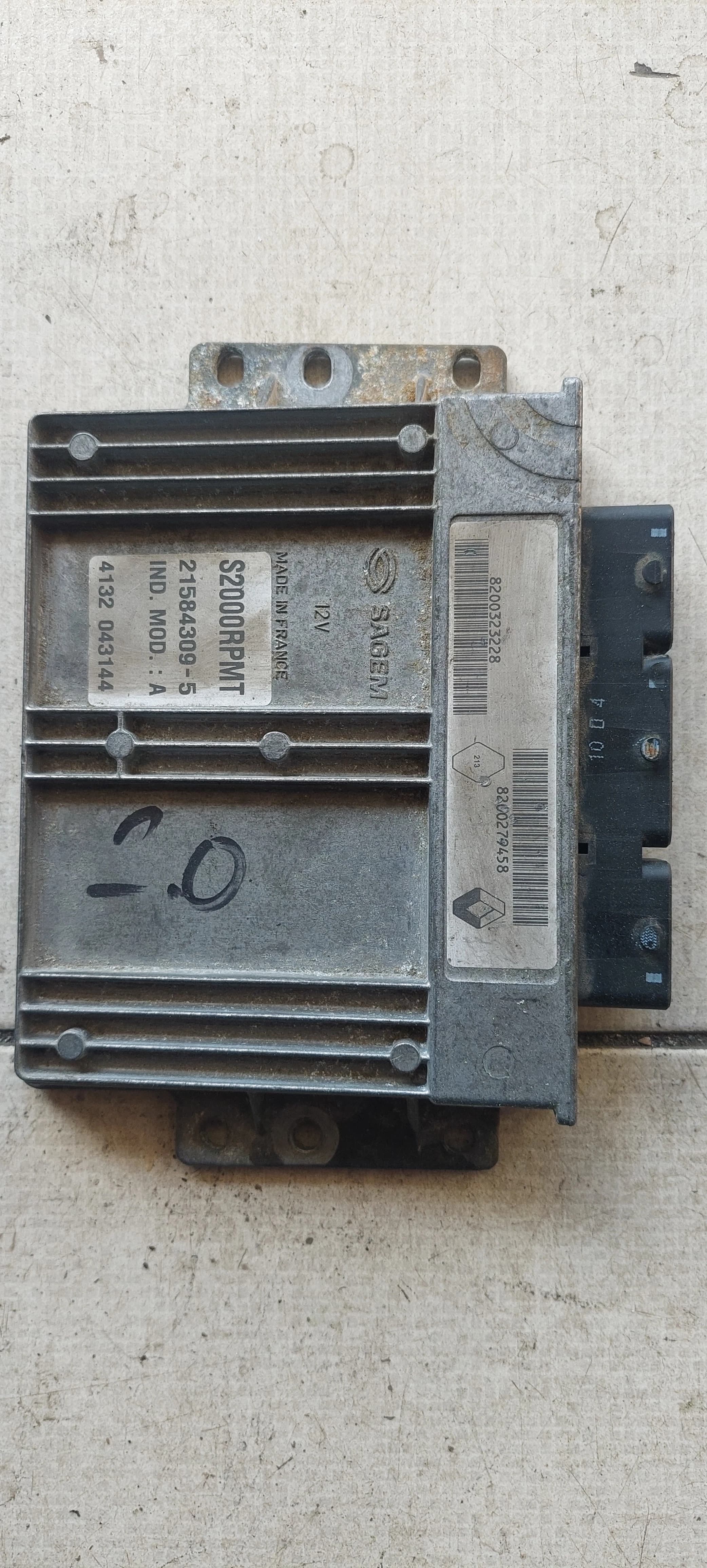 Renault Sagem S2000RPMT Motor Beyni ECU 8200279458